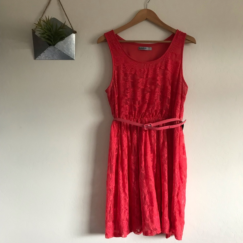 🧡Host Pick!🧡 Bailey Girl Lacey Floral Mini Dress - Picture 2 of 5
